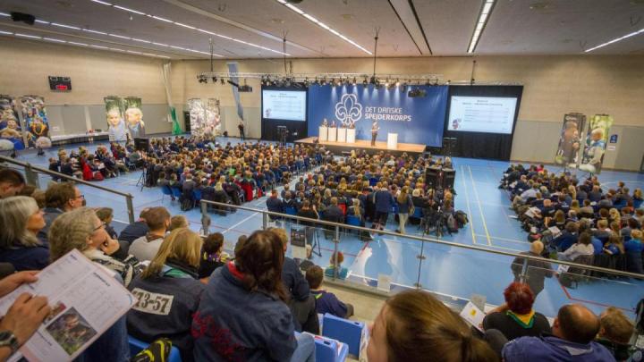 Korpset er samlet til generalforsamling